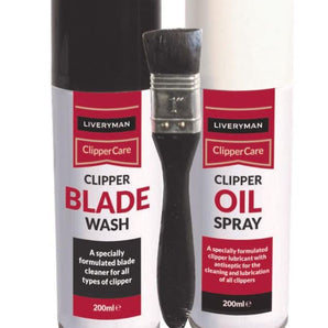 LIVERYMAN-CLIPPER CARE KIT (BLADE WASH and OIL)