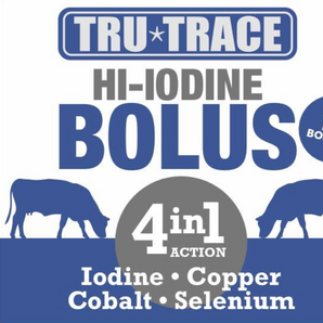 Tru-Trace 4 in 1 Hi-Iodine Bolus